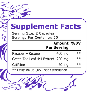 OEM ODM Custom Keto Capsules with Raspberry Ketone & Green Tea Leaf Extract for Burn Belly Fat Promote Digestion Herbal <b>Blend</b> - Product Image 2