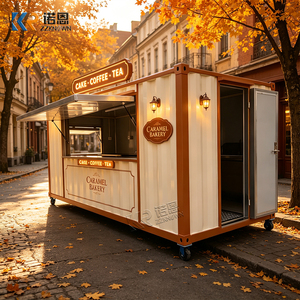 Customized Shipping Restaurant With Retail Shop Layout Commercial Kitchen Container Cafe - Product Image 4