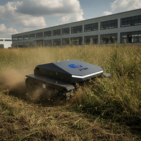 Tondeuse à gazon professionnelle GPS de haute qualité, robot tondeuse télécommandé tout-terrain pour jardin et grandes exploitations agricoles
