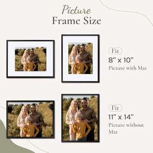 Cadre photo écologique de <span class=keywords><strong>3</strong></span> pièces 11x14 avec tapis 8x10 et 11x14 <span class=keywords><strong>Collage</strong></span> Design montage mural en bois d'art diamanté - Product Image 3