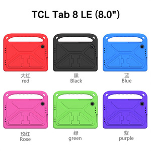 Para <span class=keywords><strong>TCL</strong></span> <span class=keywords><strong>TAB</strong></span> 8 LE / <span class=keywords><strong>TCL</strong></span> <span class=keywords><strong>TAB</strong></span> 8 WIFI 2023 funda para tableta peso ligero EVA Kickstand correa de hombro protectora - Product Image 6