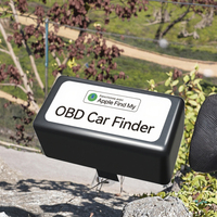 Traqueur GPS Sans Fil Certifié MFi, Compatible OBD, Localisateur de Voiture, Application iOS pour Suivi, Visualisation et Navigation de la Position de la Voiture pour Apple iPhone iPad