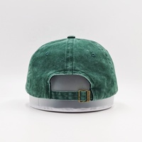 Sombrero de papá lavado con ácido de buena calidad personalizado Agregar logotipos bordados Sombrero de béisbol sin estructura para parches de sombrero deportivo unisex