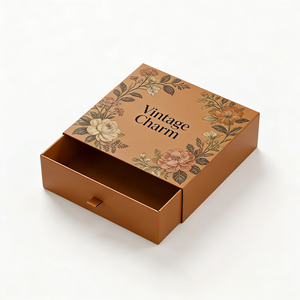 Custom Printed Rigid Slide Out <strong>Box</strong> With <strong>Outer</strong> Sleeve for Luxury Branding and Boutique Packaging - Product Image 2