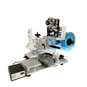 High-Speed <strong>Desktop</strong> Card Pouch Applicator Machine Flat Surface Label Sticker with Date <strong>Coder</strong> for Metal Glass Paper Packaging - Product Image 6