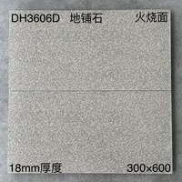 Carreaux de sol extérieurs antidérapants mats R11 300x600x12-18mm, texture solide, granit résistant à l'usure, adaptés à l'extérieur
