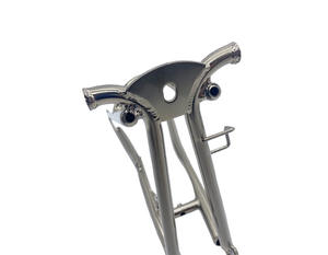 <span class=keywords><strong>Brompton</strong></span> Horquilla trasera universal <span class=keywords><strong>Bicicleta</strong></span> plegable Acero al cromo molibdeno Horquilla trasera galvanizada <span class=keywords><strong>Brompton</strong></span> - Product Image 5