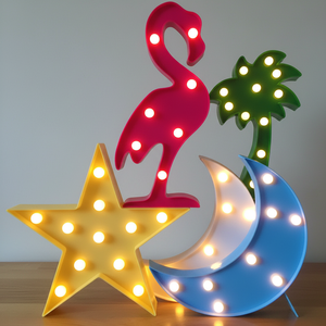 Lampe LED Licorne en forme de panneau lumineux pour chambre d'enfant, en matériau <span class=keywords><strong>PC</strong></span>, décoration animale de dessin animé pour chambre d'enfant et décoration intérieure - Product Image 2
