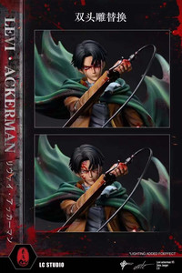 Action Figure GK LC di <span class=keywords><strong>Levi</strong></span> Ackerman, il Soldato Più Forte, Ispirata all'<span class=keywords><strong>Anime</strong></span> Tedesco - Product Image 3