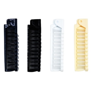 <span class=keywords><strong>Pettine</strong></span> per Barba in Plastica Pieghevole con Clip, per Rasatura e Acconciatura, per Uso Professionale e Domestico - Product Image 1