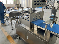 Semi-automatische elektrische Youtiao-vorm- en frituurmachine voor meel, hoge capaciteit 1000-3000 stuks/uur