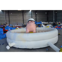 Taureau mécanique gonflable commercial personnalisé et amusant pour adultes, certifié CE, en PVC, capacité 100-300 kg
