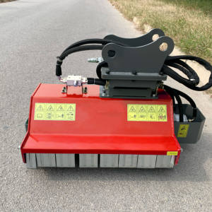 Klepelmaaier Mulchers Skid Stuur Mulcher Voor Mini Graafmachine Lader Bevestigingsmachines Mini Graafmachine Grasmaaier - Product Image 2