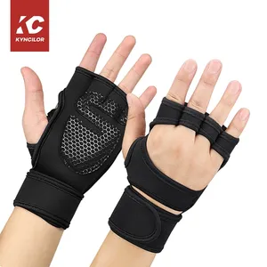 Gym Accessories Adjustable Gloves Exercise Non Slip Weight Lifting Fitness Gloves Training Fitness For Men