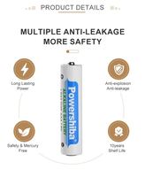 Baterai AAA Alkaline 1.5V Am4 Lr03 untuk Mobil Mainan, Remote Control, Jam Alarm Grosir