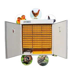 72 trays hatching baskets equipped chicken incubator hatcher HJ-IH6336 for 6336 eggs