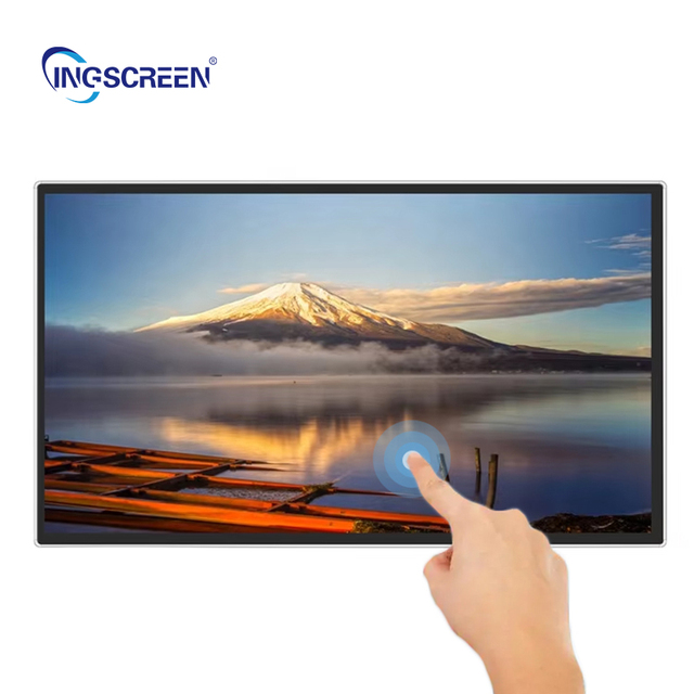 Ingscreen 55 65 75 Inch Wall Mount Vertical Android Advertising Players Display Network Control Split Screen Digital Signage