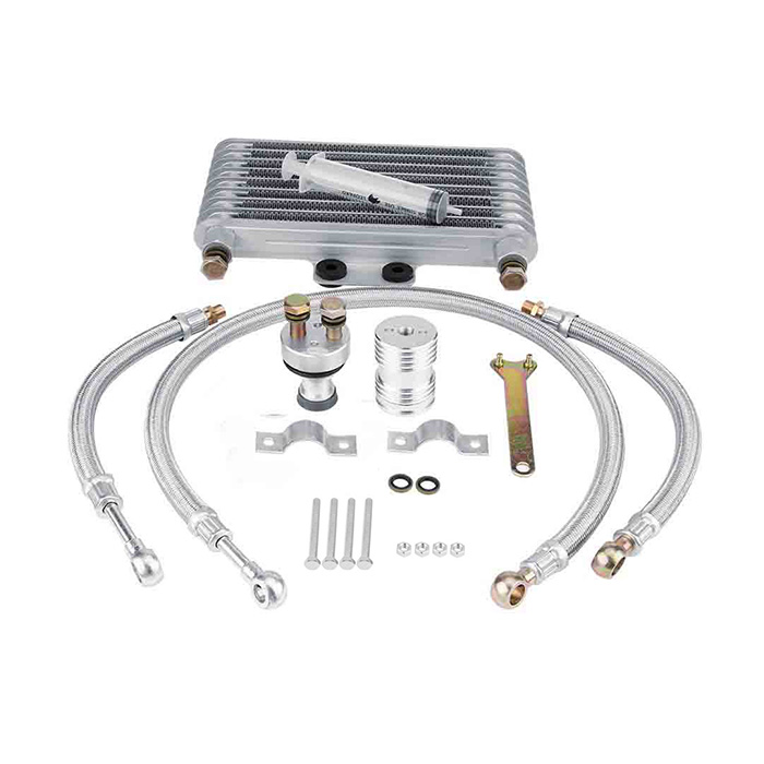 Охлаждающий масляный радиатор для мотоцикла, радиатор двигателя мотоцикла, радиатор охлаждения двигателя