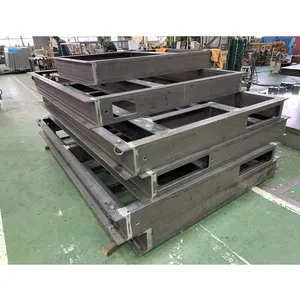 Pedestal de aço para segurança de matérias-primas industriais para montar um transformador pesado