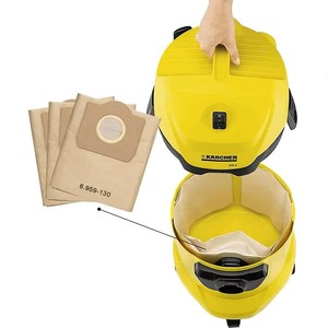 2025 nouveau <span class=keywords><strong>sac</strong></span> à poussière en papier filtre réducteur de Pollen Pur pour Karchers 6.959-130.0 Wd3200 <span class=keywords><strong>sac</strong></span> de dépoussiérage pour <span class=keywords><strong>aspirateur</strong></span> - Product Image 3
