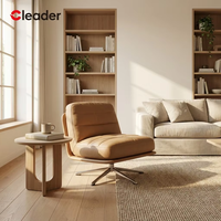 Fauteuil de bureau commercial en cuir PU, pivotant, inclinable, confortable, ergonomique, pour une personne