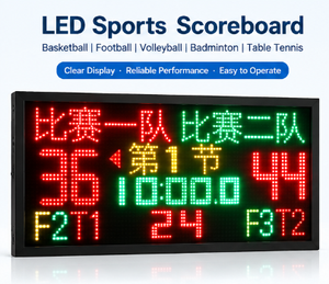Tableau <span class=keywords><strong>de</strong></span> score électronique sans fil KENSUN 1,7 m LED pour le <span class=keywords><strong>tennis</strong></span> avec contrôle mobile pour les compétitions - Product Image 2