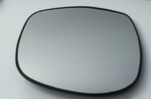 Remplacement de la vitre de rétroviseur latéral extérieur gauche asphérique chauffée argentée pour Citroën <span class=keywords><strong>C3</strong></span> (02-10) C2 (03-09) Peugeot - Product Image 2