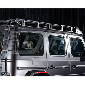 Tiras de techo de fibra de carbono real y cubierta de Pilar A para Mercedes Benz Clase G W465 G63 AMG 2024-ON - Product Image 2