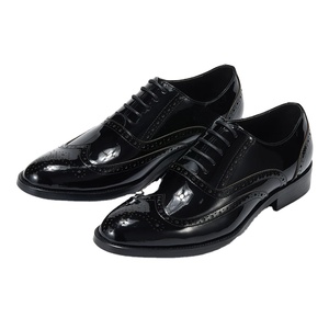 Chaussures Oxford de luxe classiques et élégantes en cuir de vachette pleine fleur, décontractées, habillées, de ville, brogues, formelles - Product Image 5