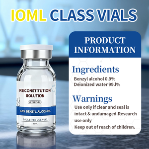 プロフェッショナル10ML再構成液トリプルシールガラスバイアル0.9％ベンジルアルコール滅菌再構成液 - Product Image 3