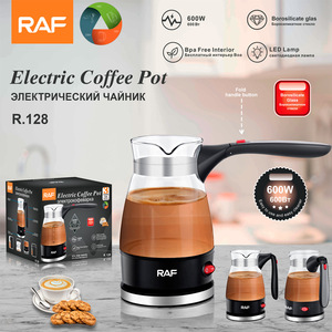 Wholesale <b>Portable</b> and Foldable Turkish <b>Coffee</b> Pot Glass High Temperature Resistance Kettle - Product Image 2