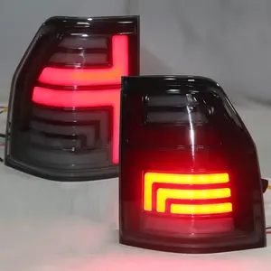 Светодиодная задняя лампа Pajero Montero v87 V93 V97 2006-2020 года, светодиодный задний фонарь, дымчато-черный цвет LD