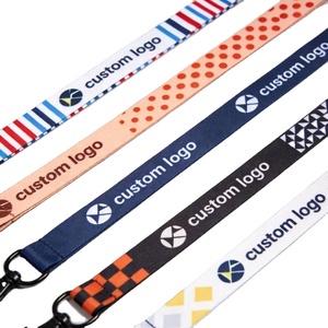 Factory Wholesale Heat Transfer Printing Custom <b>Lanyard</b> for Work Permit Exhibition <b>Lanyard</b> Work Badge Chest Card - Product Image 3