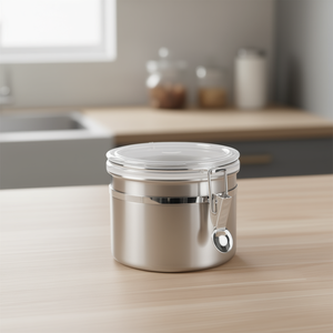 กล่องเก็บอาหารเมทัลเท็กซ์ 1 ลิตร สแตนเลสสตีล ปิดผนึกแน่นสนิท - Product Image 3