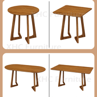 Table de restaurant de luxe avec plateau en pierre frittée, base en acier inoxydable doré, carrée ou ronde, pour café, hôtel, restaurant commercial, mobilier de salle à manger