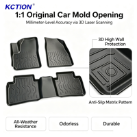 Tapis de sol KCTION TPE pour Chery JAECOO J5 2025-2026, toutes saisons, imperméables, écologiques, inodores, fabricant OEM