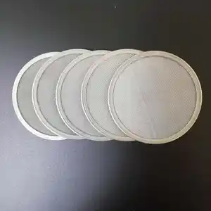 Support Customization Stainless Steel 20 50 Micron Woven Mesh Filter Round Disc Sintered Filter Disc