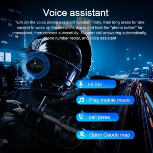 EJEAS Q7 Casques radio FM Full Duplex Intercom <span class=keywords><strong>moto</strong></span> Interphone étanche Bluetooth Intercomunicador - Product Image 4