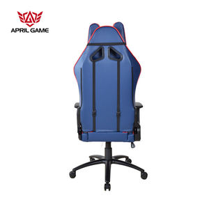 Cheap Swivel <strong>Chair</strong> High Back With Pillows Blue Pu Leather Computer Gaming <strong>Chair</strong> <strong>Gamer</strong> Stuhl <strong>Wheel</strong> - Product Image 4