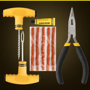 Kit de Reparación de Neumáticos Yiju, Tiras de Goma para Reparación de Neumáticos sin Cámara, para Motocicletas, Vehículos Eléctricos, Reparación Rápida de Emergencia, Adhesivo - Product Image 1