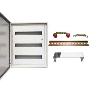 Saipwell hàng loại MCB hộp phân phối ngoài trời kim loại bao vây hộp điện Modular Din Rail bảng phân phối - Product Image 5