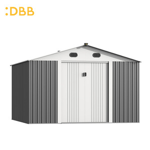 Armadio da Giardino <span class=keywords><strong>per</strong></span> <span class=keywords><strong>Esterni</strong></span>, Armadietto Mobile <span class=keywords><strong>in</strong></span> <span class=keywords><strong>Ferro</strong></span> <span class=keywords><strong>per</strong></span> Cortile e Cantiere - Product Image 4