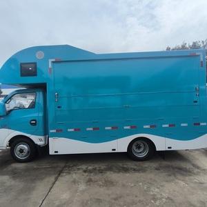 Camion Furgone Mobile per Vendita Cibo Dongfeng Tuyi Saling Diesel Manuale Nuovo, Unità di Vendita Alimentare di Piccole e Medie Dimensioni Euro 3, Negozio Mobile in Vendita - Product Image 3