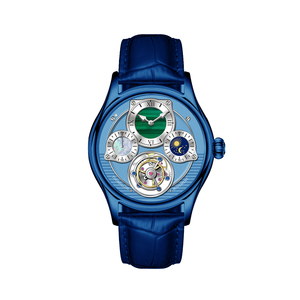Relojes de Pulsera Multifuncionales de Moda para Hombre con Doble Hora y Fase Lunar, Diseño Original de Fábrica OEM/ODM - Product Image 4
