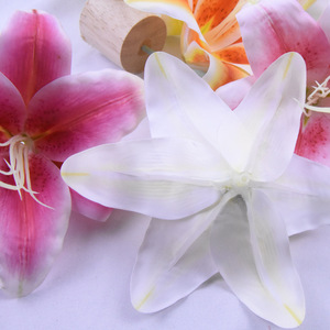 Cabeza <span class=keywords><strong>de</strong></span> Flor <span class=keywords><strong>de</strong></span> Lirio Artificial Realista para Decoración <span class=keywords><strong>de</strong></span> Bodas, Paredes, Navidad, Halloween, <span class=keywords><strong>Arreglos</strong></span> Florales, Hecha <span class=keywords><strong>de</strong></span> Látex, Venta Directa <span class=keywords><strong>de</strong></span> Fábrica - Product Image 6