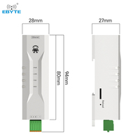Gateway IoT EBYTE NA111-M, Transmisión de Datos Transparente, Puerto de Red RJ45 RS485, Servidor de Puerto Serie Único para RS485 a Ethernet