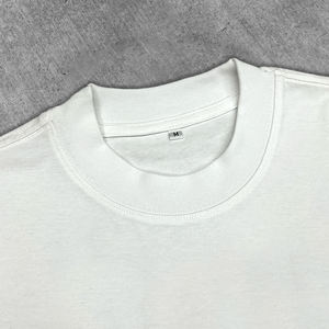 T-shirts amples en coton blanc de qualité supérieure pour l'été – Fabricant de T-shirts personnalisés surdimensionnés et vierges en coton épais - Product Image 3