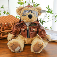 Ours en peluche personnalisé super doux et adorable de haute qualité avec rembourrage en coton PP, jouets en peluche en gros