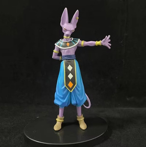 Modèle de personnage d'anime Dragon DBZ Whis et <span class=keywords><strong>Beerus</strong></span> de 10 à 17 cm avec base, artisanat en plastique pour la décoration - Product Image 5