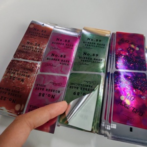 Giá cả cạnh tranh OEM Holographic dầu bằng chứng Pet tùy chỉnh in logo tùy chỉnh thực phẩm cấp in ấn nhãn - Product Image 1